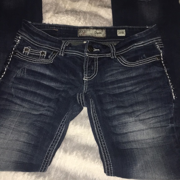 BKE Dark Denim Jeans - Picture 3 of 5